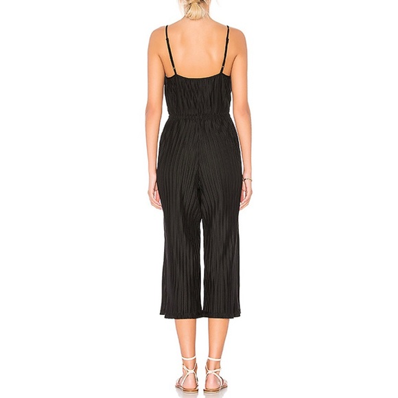 Cupcakes &Cashmere NWT Black Austine Midi Jumpsuit - Picture 3 of 4